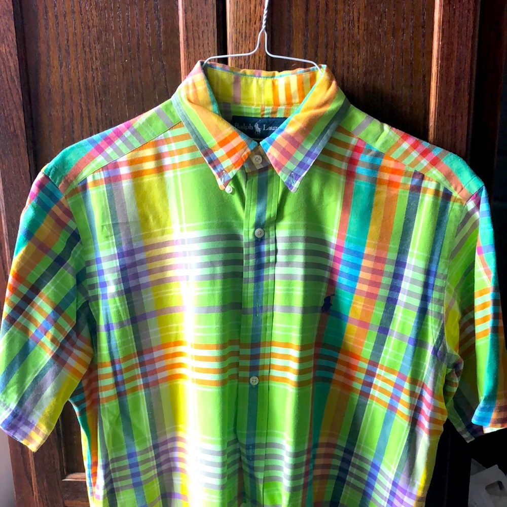 Ralph Lauren med button down shirt